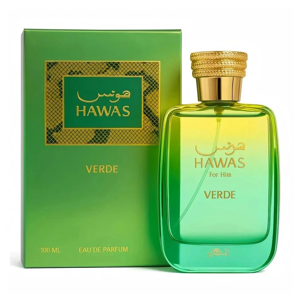 Rasasi Hawas Verde For Him Eau - Perfume Fragrance Man recension och pris