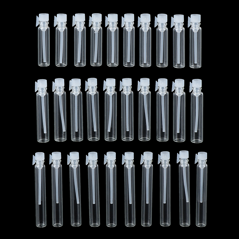 10PCS 1/2/3 ml Empty Mini Glas - Perfume Fragrance Lab recension och pris