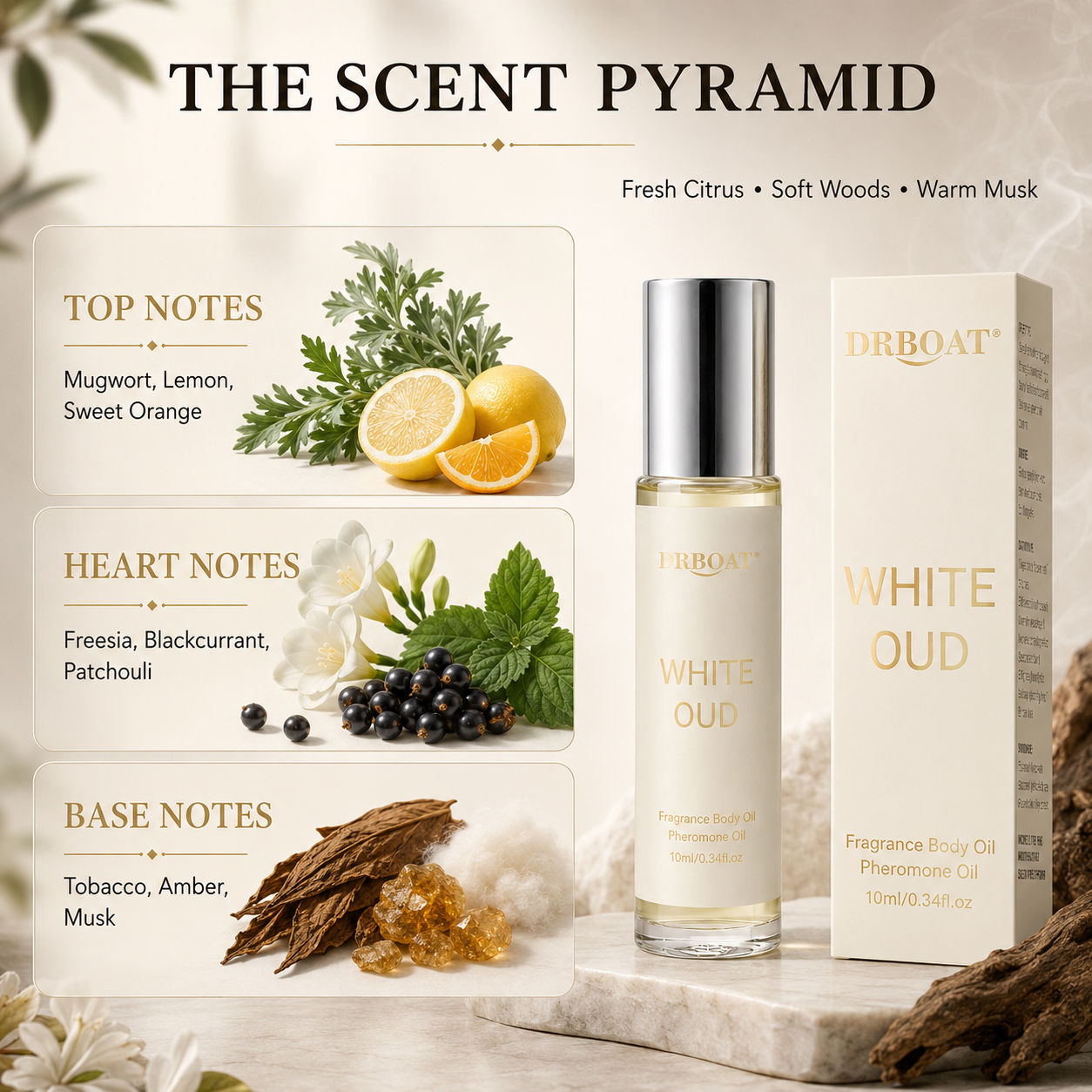 Men Roll-on Perfume Oil,Fresh  - Perfume Fragrance Man recension och pris