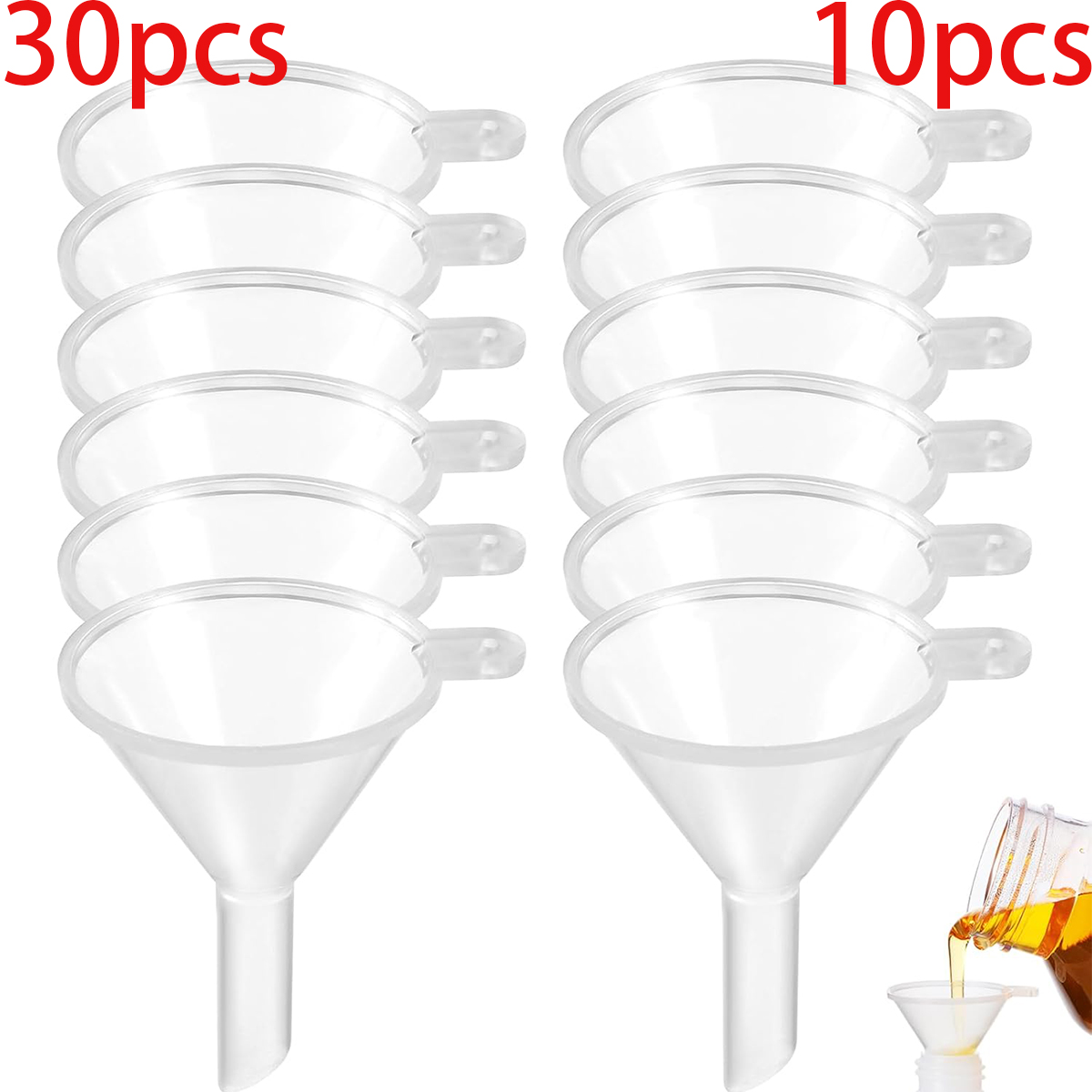 10/30pcs Mini Funnel Plastic N - Perfume Fragrance Lab recension och pris