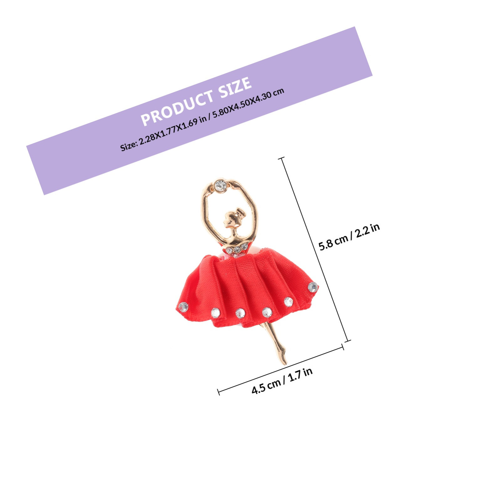 2Pcs Ballet Car Perfume Orname - Perfume Fragrance Outlet recension och pris