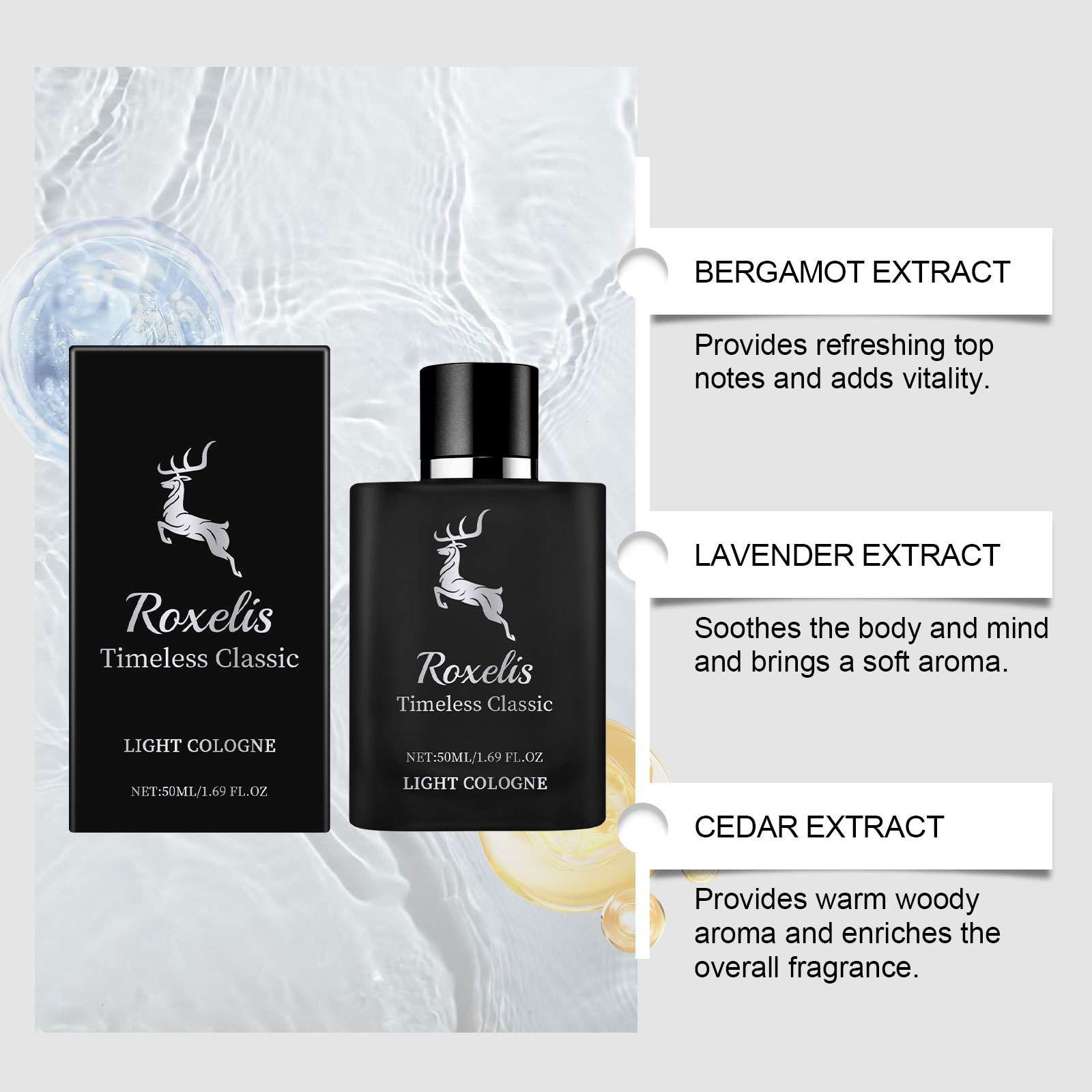Charm Classic Cologne For Men  - Perfume Fragrance Man recension och pris