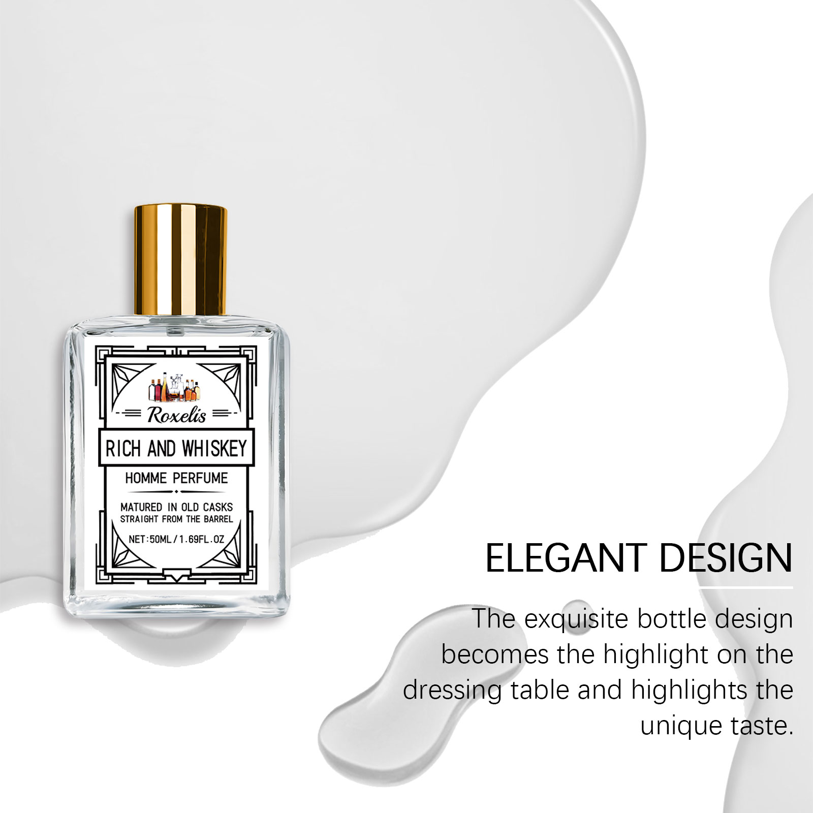 Roxelis 50ml Charm Whisky Men' - Perfume Fragrance Man recension och pris